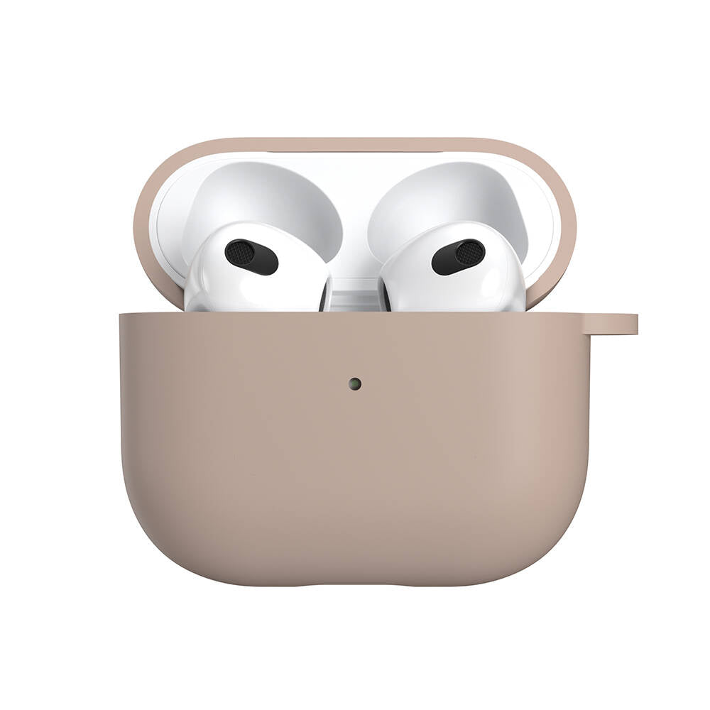 Airpods 3. Nesil Kılıf Yumuşak Dokunuşlu Likit Silikon Tasarımlı Lisanslı Switcheasy Skin Kapak
