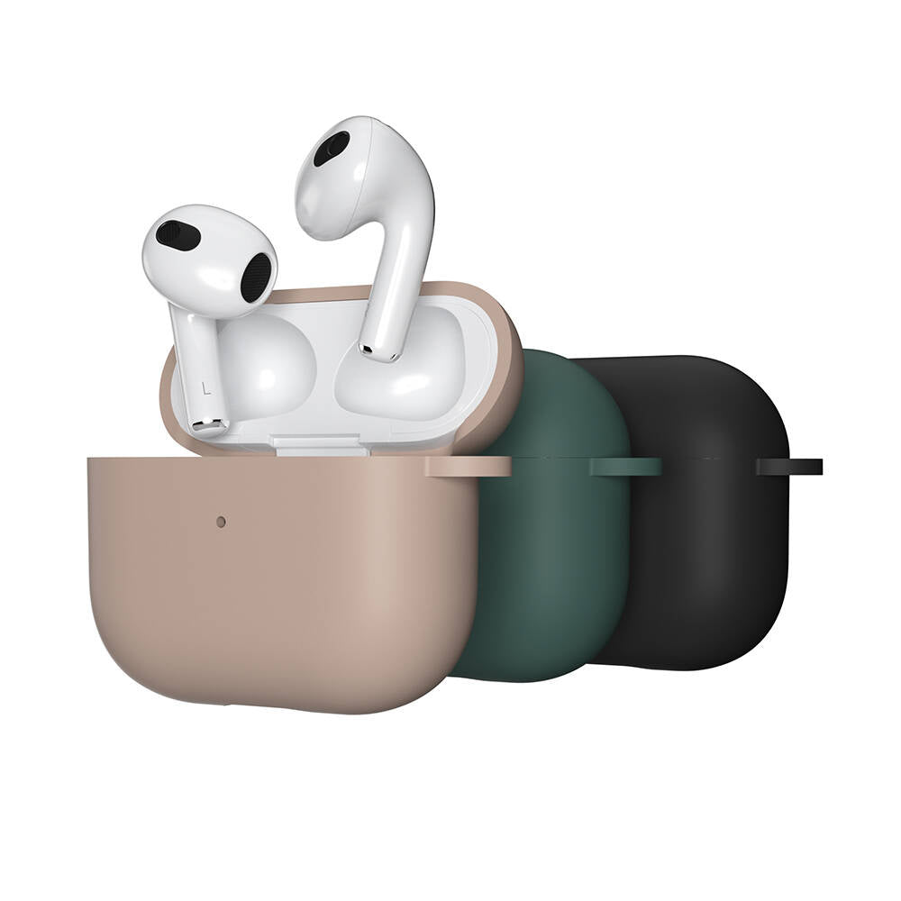 Airpods 3. Nesil Kılıf Yumuşak Dokunuşlu Likit Silikon Tasarımlı Lisanslı Switcheasy Skin Kapak