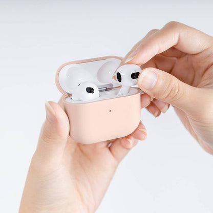 Airpods 3. Nesil Kılıf Yumuşak Dokunuşlu Likit Silikon Tasarımlı Lisanslı Switcheasy Skin Kapak