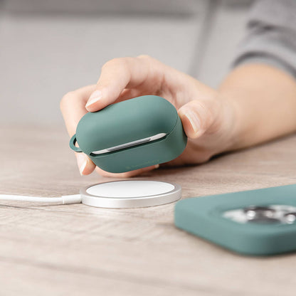 Airpods 3. Nesil Kılıf Yumuşak Dokunuşlu Likit Silikon Tasarımlı Lisanslı Switcheasy Skin Kapak