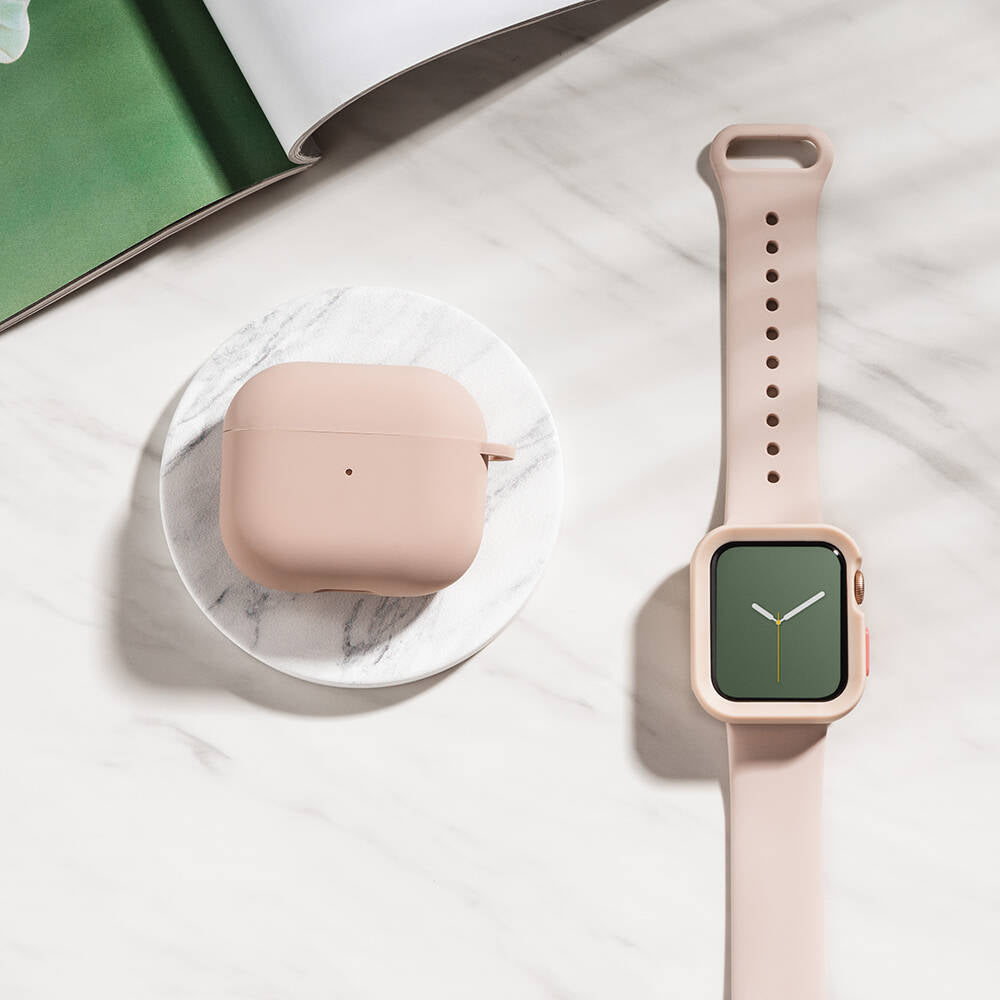 Airpods 3. Nesil Kılıf Yumuşak Dokunuşlu Likit Silikon Tasarımlı Lisanslı Switcheasy Skin Kapak