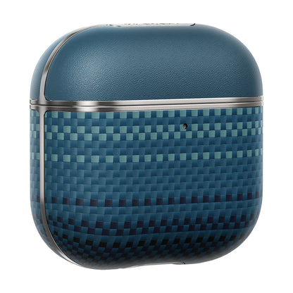 Airpods 4 Kılıf Aramid Fiber Pitaka Tactile Woven Sunset-Moonrise Serisi Kapak