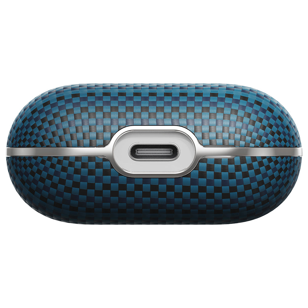 Airpods 4 Kılıf Aramid Fiber Pitaka Tactile Woven Sunset-Moonrise Serisi Kapak