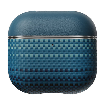 Airpods 4 Kılıf Aramid Fiber Pitaka Tactile Woven Sunset-Moonrise Serisi Kapak