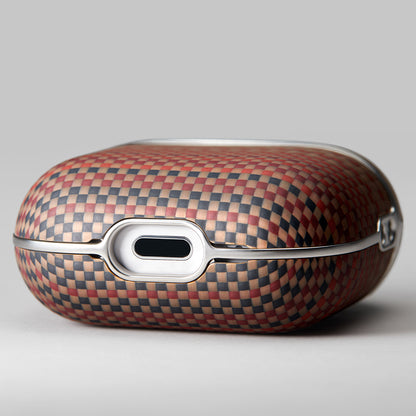 Airpods 4 Kılıf Aramid Fiber Pitaka Tactile Woven Sunset-Moonrise Serisi Kapak