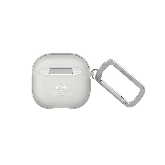 Airpods 4 Kılıf Skinarma Transparan Mat Tasarım Kinzoku Kılıf