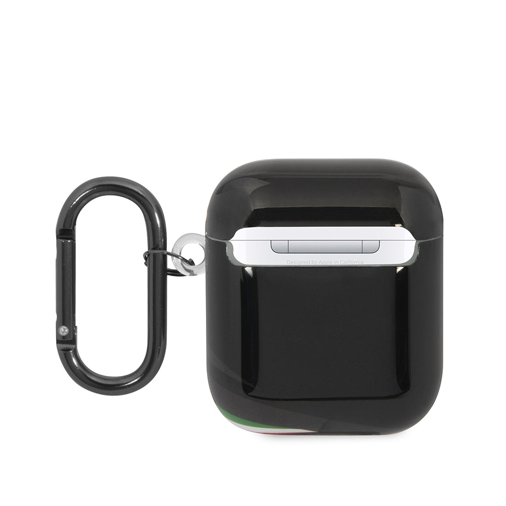 Airpods Kılıf Ferrari Orjinal Lisanslı IML Baskılı Klasik Logolu TPU Kılıf
