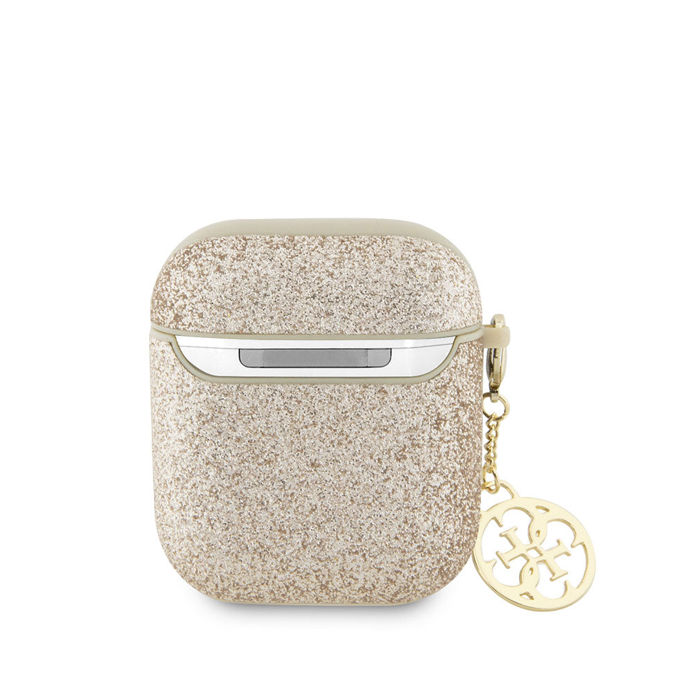 Airpods Kılıf GUESS Glitter 4G Charm Kapak