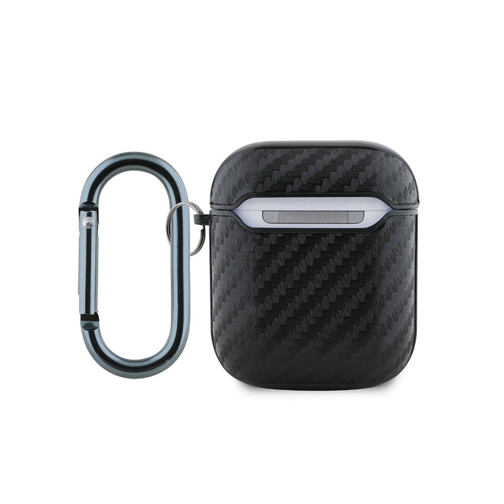 Airpods Kılıf Redbull Orjinal Lisanslı PU Karbon Fiber Tasarımlı Askı Aparatlı Kapak