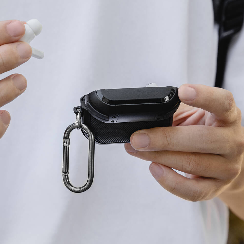 Airpods Pro 2 Kılıf Airbag Korumalı Ultra Sağlam Lisanslı Switcheasy Defender Kapak