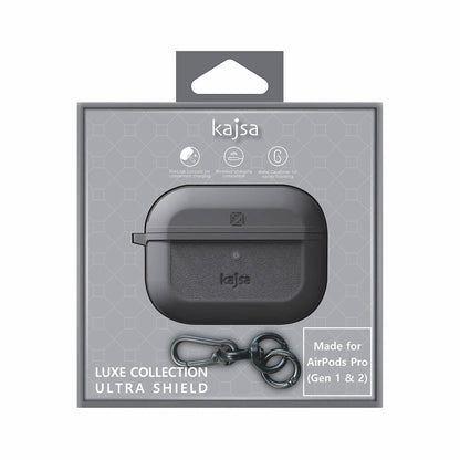 Airpods Pro 2 Kılıf Kajsa Luxe Collection Kablosuz Şarj Uyumlu Kılıf