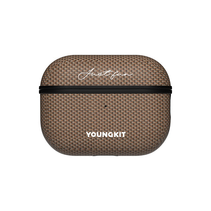 Airpods Pro 2 Kılıf M-safe Şarj Özellikli Aramid Fiber Youngkit 1500D Kevlar Extreme Wing Serisi Kapak