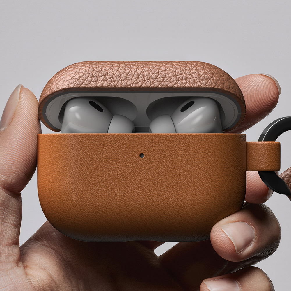 Apple AirPods Pro 3 Amazingthing Glamour Classique Serisi Deri Tasarımlı Kapak