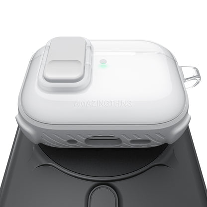 Airpods Pro 3 Amazingthing Kilit Tasarımlı Airbagli Titan Pro Serisi Kapak
