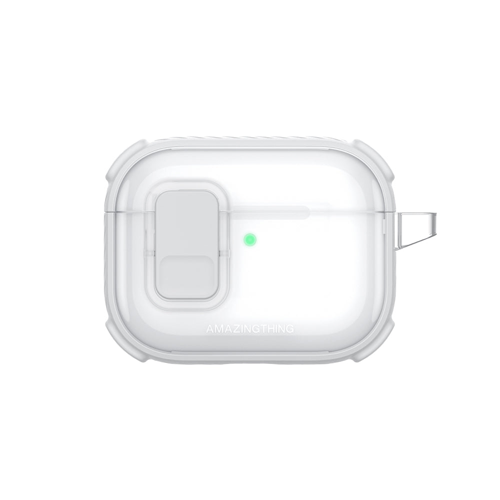 Airpods Pro 3 Amazingthing Kilit Tasarımlı Airbagli Titan Pro Serisi Kapak