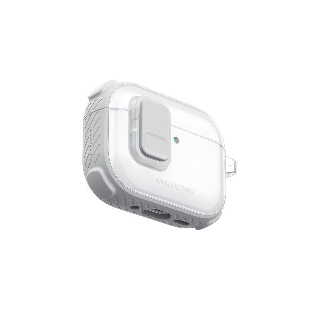 Airpods Pro 3 Amazingthing Kilit Tasarımlı Airbagli Titan Pro Serisi Kapak