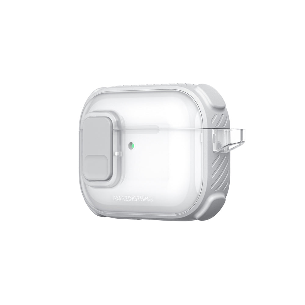 Airpods Pro 3 Amazingthing Kilit Tasarımlı Airbagli Titan Pro Serisi Kapak
