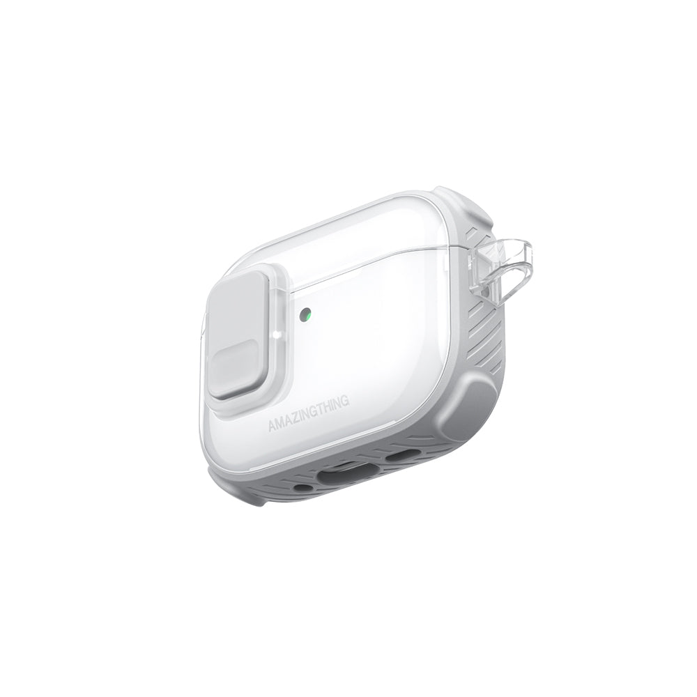Airpods Pro 3 Amazingthing Kilit Tasarımlı Airbagli Titan Pro Serisi Kapak