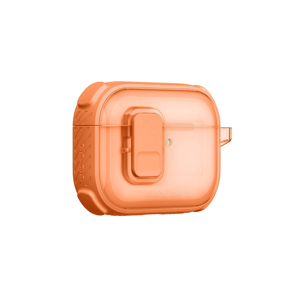 Airpods Pro 3 Amazingthing Kilit Tasarımlı Airbagli Titan Pro Serisi Kapak