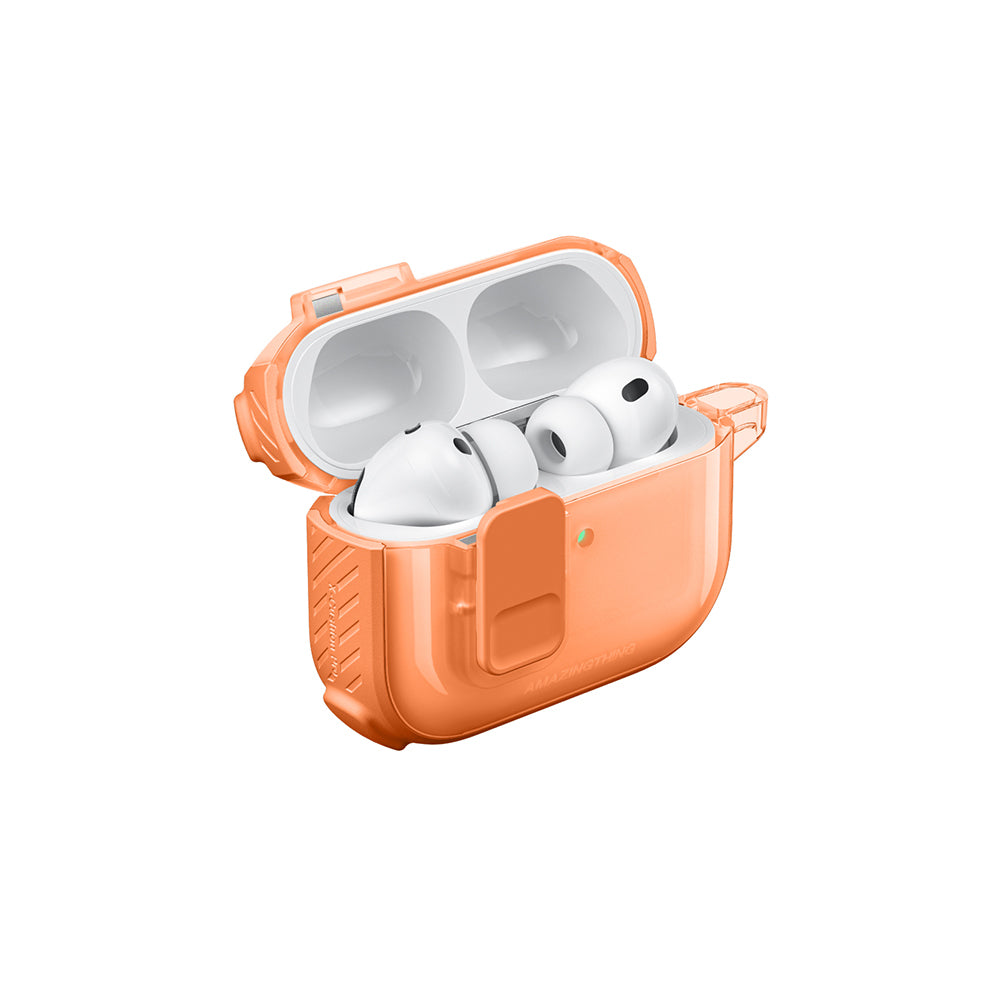 Airpods Pro 3 Amazingthing Kilit Tasarımlı Airbagli Titan Pro Serisi Kapak