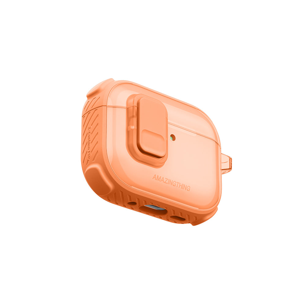 Airpods Pro 3 Amazingthing Kilit Tasarımlı Airbagli Titan Pro Serisi Kapak