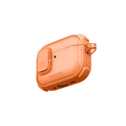 Airpods Pro 3 Amazingthing Kilit Tasarımlı Airbagli Titan Pro Serisi Kapak