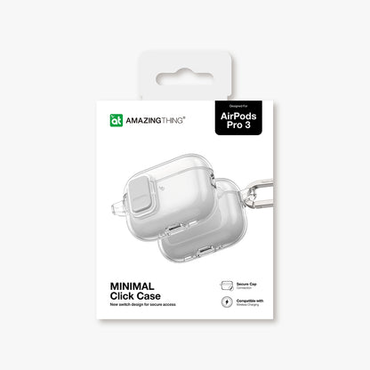 Airpods Pro 3 Amazingthing Magnetik Kilit Tasarımlı Minimal Serisi Kılıf