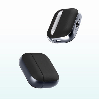 Apple AirPods Pro 3 Kılıf M-Safe Şarj Özellikli Mutural Poying Serisi Deri Tasarımlı Kapak