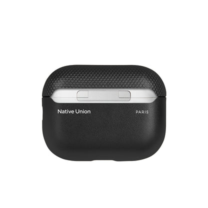 Apple AirPods Pro 3 Kılıf Qi M-Safe Şarj Özellikli Native Union Classic Serisi Suni Deri Kapak