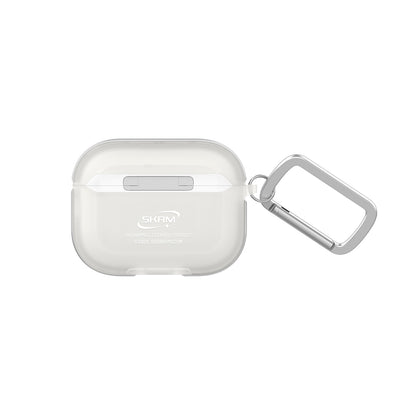 Airpods Pro 3 Kılıf Skinarma Transparan Mat Tasarım Kinzoku Kılıf