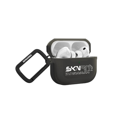 Airpods Pro 3 Kılıf Skinarma Transparan Mat Tasarım Kinzoku Kılıf