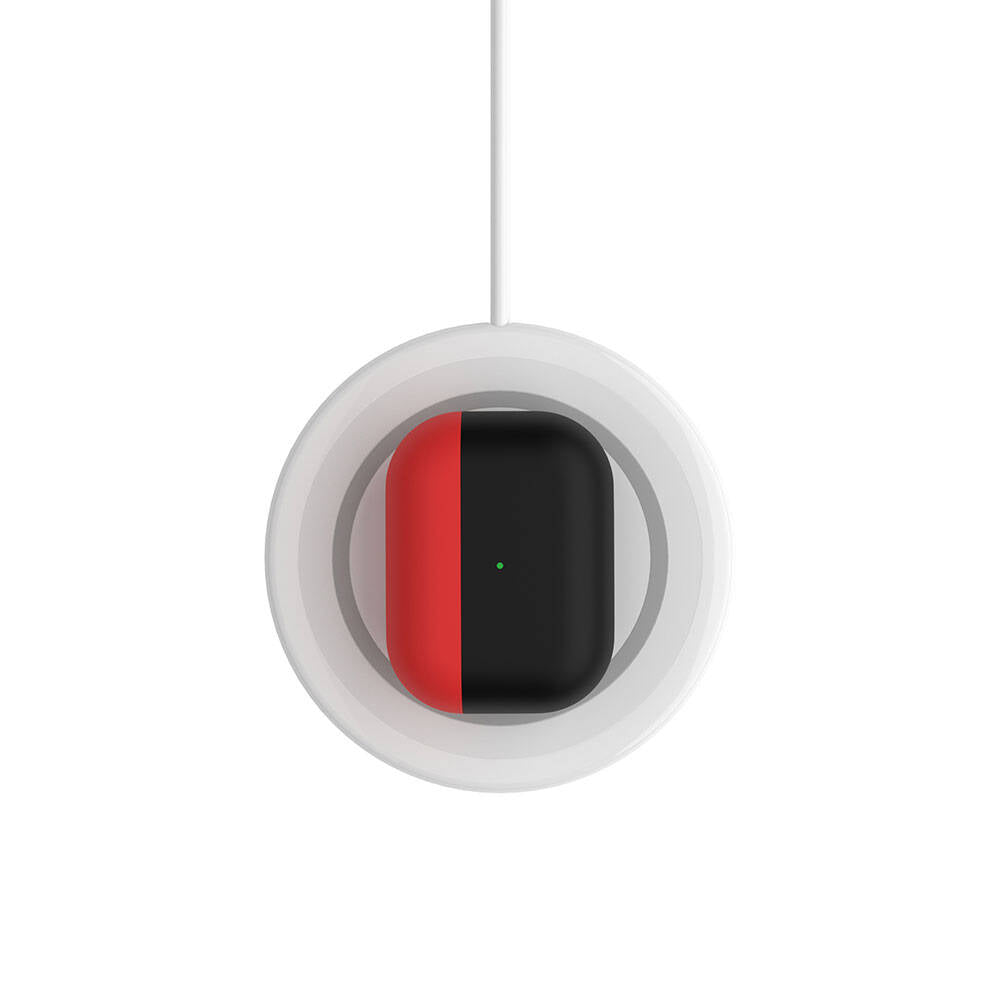 Airpods Pro Kılıf Boyun Askılı Parlayan Düğmeli Lisanslı Switcheasy Colors Silikon Kapak