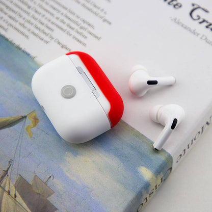Airpods Pro Kılıf Boyun Askılı Parlayan Düğmeli Lisanslı Switcheasy Colors Silikon Kapak