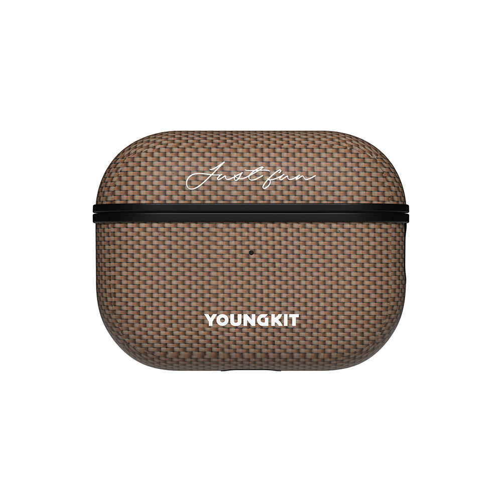 Airpods Pro Kılıf M-safe Şarj Özellikli Aramid Fiber Youngkit 1500D Kevlar Extreme Wing Serisi Kapak