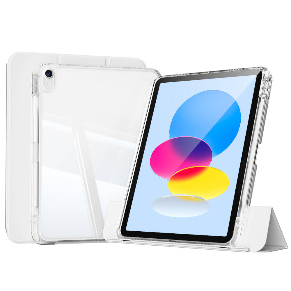 Apple iPad 10.9 2022 (10.Nesil) Kılıf Magnetik Ayrılabilen Airbagli Zore Sliding Tablet Kılıfı