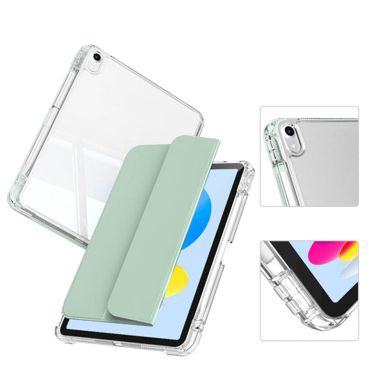 Apple iPad 10.9 2022 (10.Nesil) Kılıf Magnetik Ayrılabilen Airbagli Zore Sliding Tablet Kılıfı
