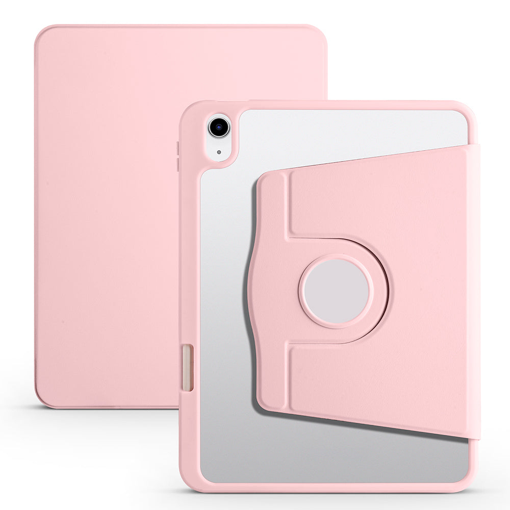 Apple iPad 11.Nesil 2025 Kılıf Zore Termik Kalem Bölmeli Dönebilen Standlı Kılıf