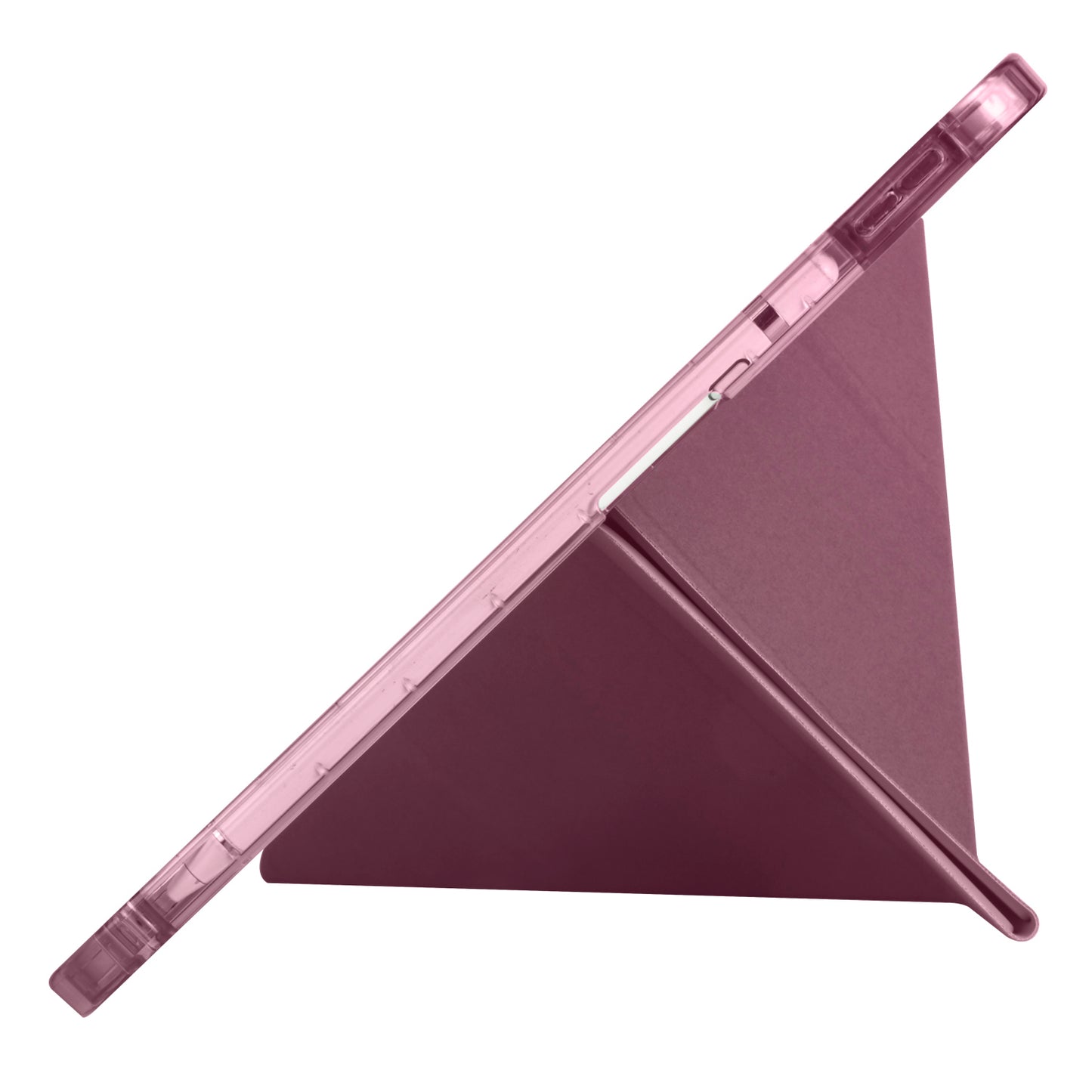 Apple iPad 11.Nesil 2025 Kılıf Zore Tri Folding Kalem Bölmeli Standlı Kılıf