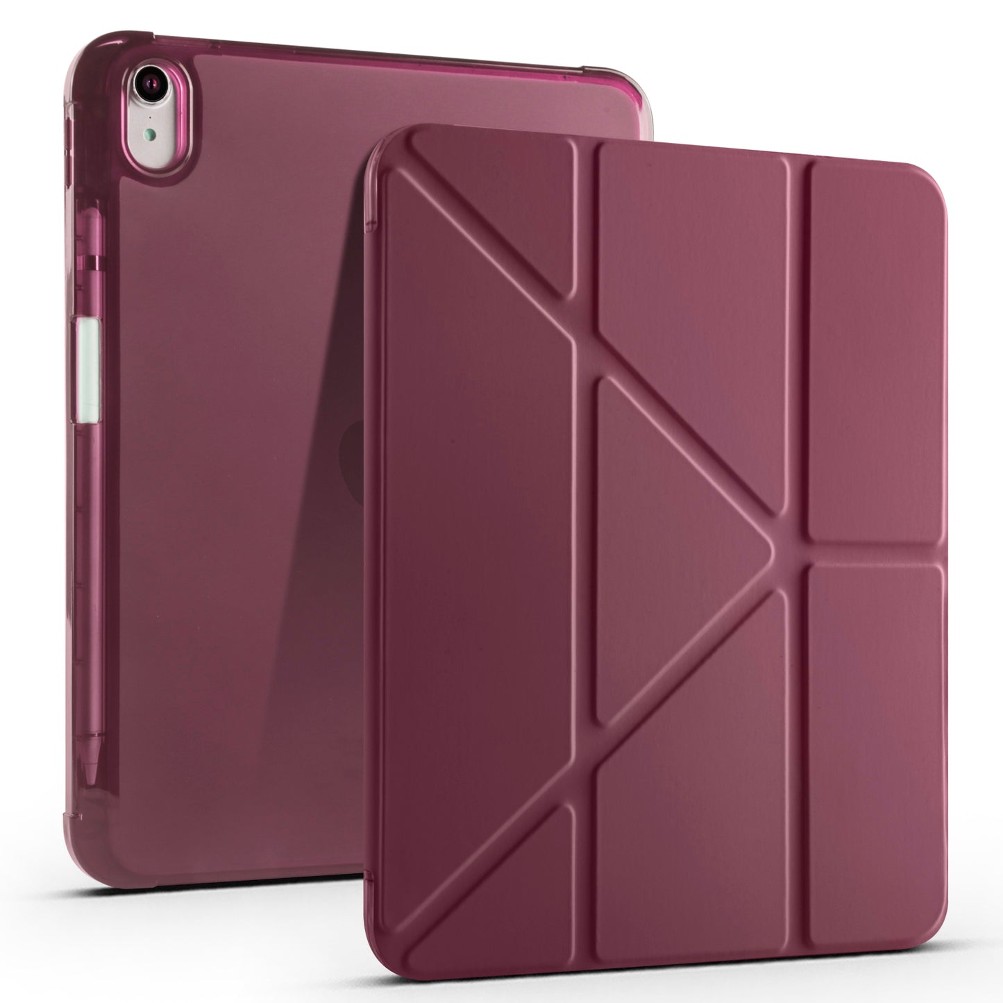 Apple iPad 11.Nesil 2025 Kılıf Zore Tri Folding Kalem Bölmeli Standlı Kılıf