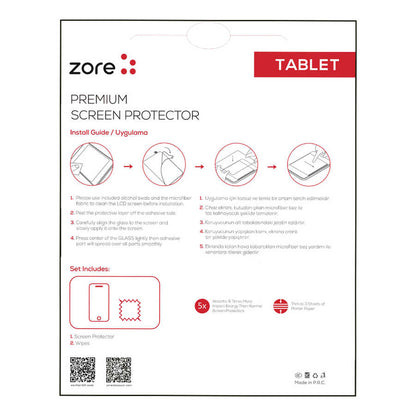 Apple iPad 11.Nesil 2025 Zore Tablet Blue Nano Ekran Koruyucu
