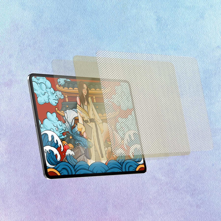 iPad 9.7 2018 (6.Nesil) Wiwu Removable Mıknatıslı Ekran Koruyucu