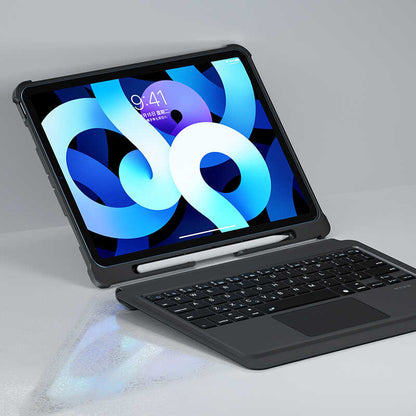 iPad Air 10.9 2020 (4.Nesil) Benks Multifunctional Kablosuz Klavyeli Kılıf