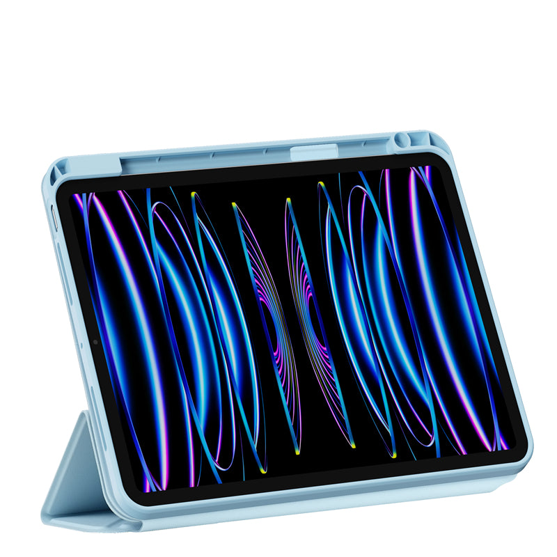 iPad Air 10.9 2020 (4.Nesil) Wiwu 360° Dönebilen Standlı Magnetik Koruyucu Tablet Kılıfı