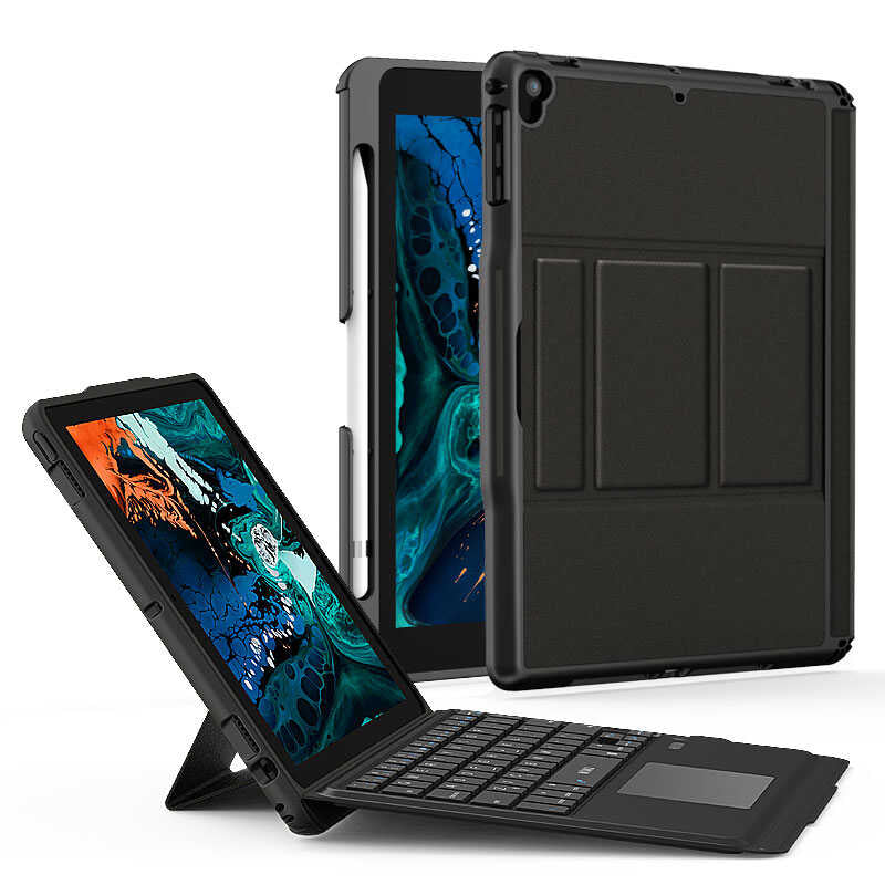 iPad Air 10.9 2020 (4.Nesil) Wiwu Keyboard Folio Kablosuz Klavyeli Kılıf