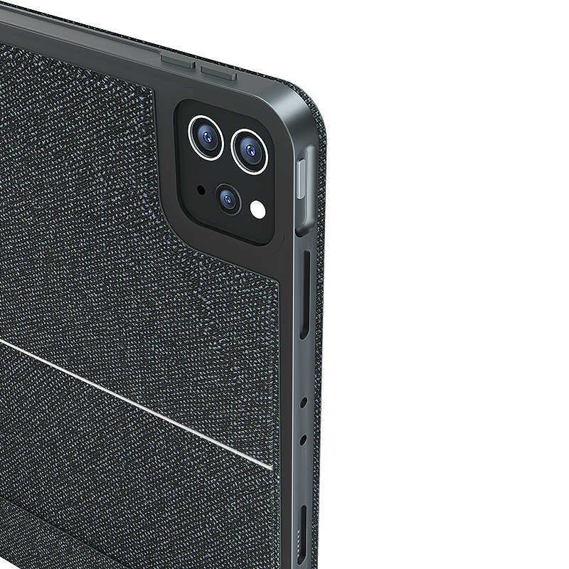 iPad Air 10.9 2020 (4.Nesil) Wiwu Mag Touch Klavyeli Standlı Kılıf