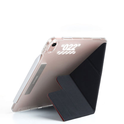 iPad Air 10.9 2022 (5.Nesil) Kılıf SkinArma Kalemlikli Arkası Şeffaf Standlı Magnetik Taihi Sora Kılıf