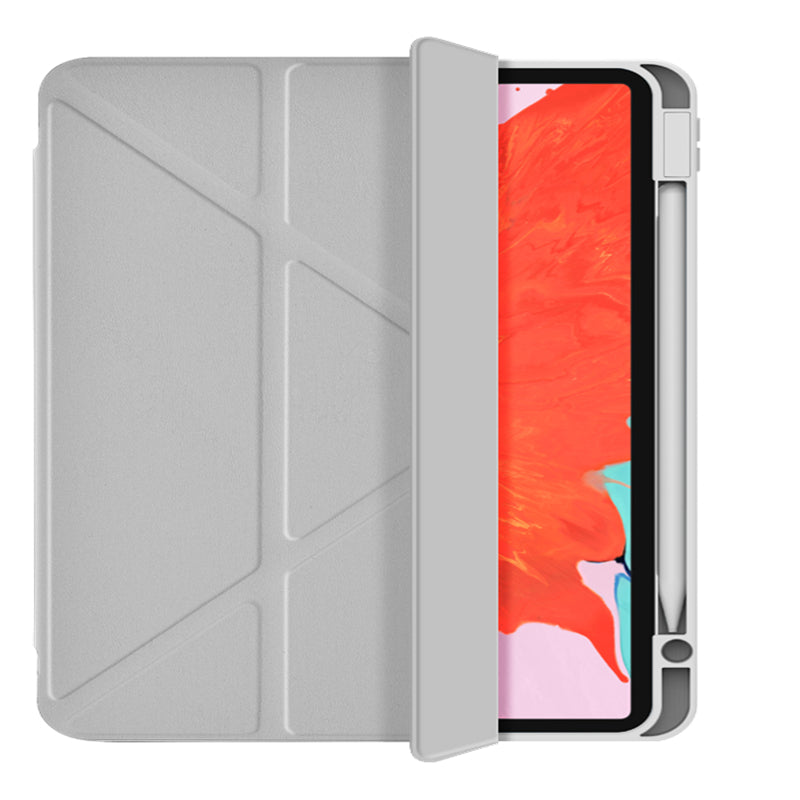 iPad Air 10.9 2022 (5.Nesil) Wiwu 360° Dönebilen Standlı Magnetik Koruyucu Tablet Kılıfı