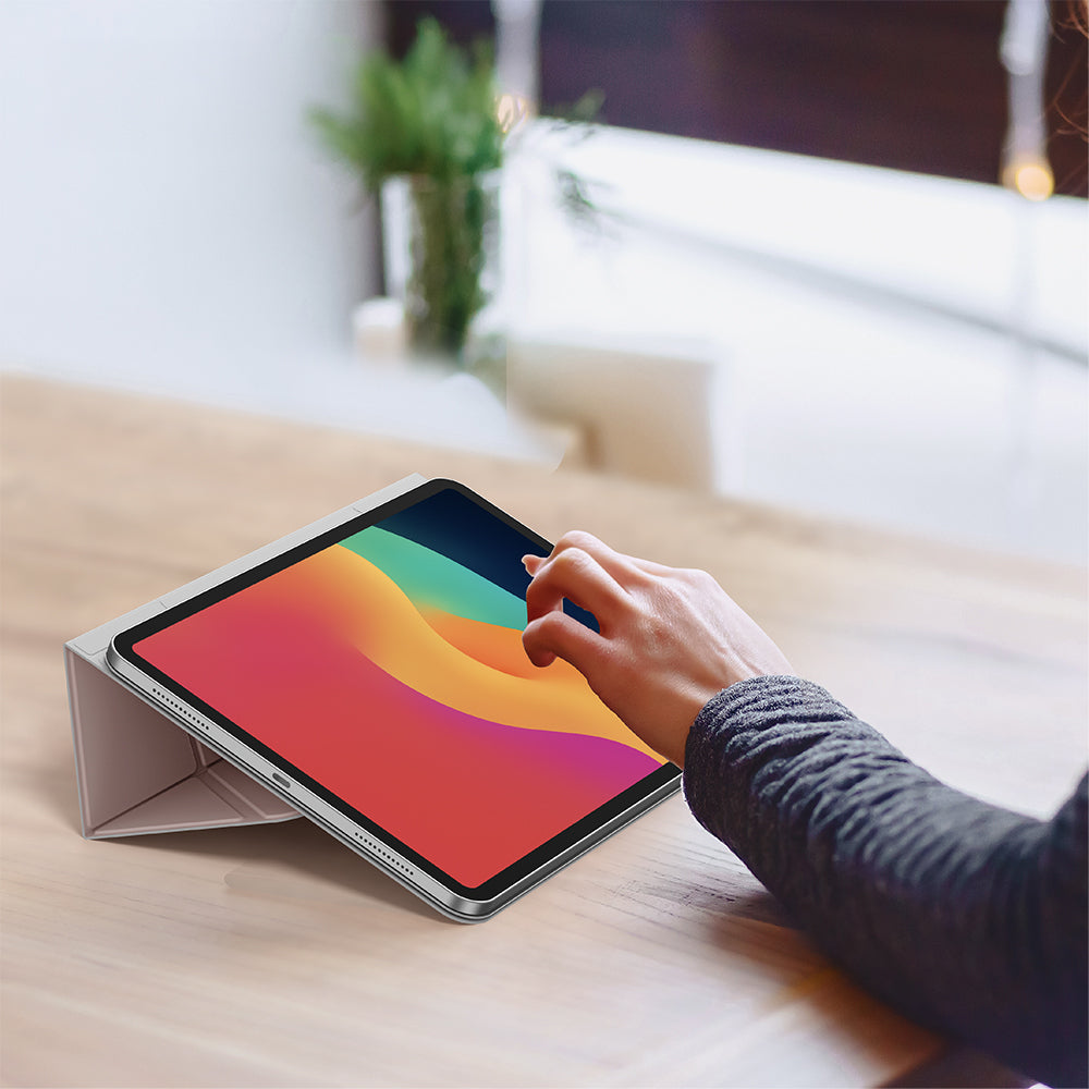 iPad Air 11 2024 Amazingthing Matte Pro Mag Folio Katlanabilir Magnetik Standlı Kılıf