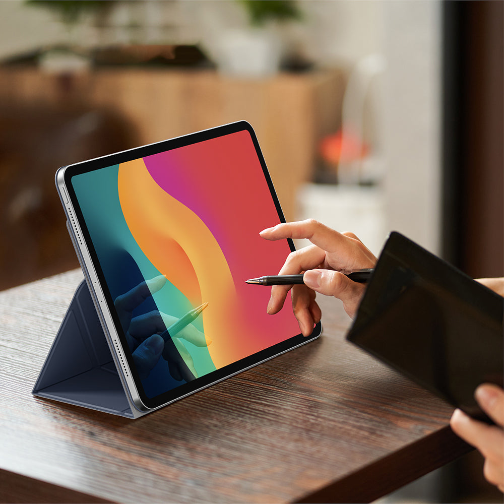iPad Air 11 2024 Amazingthing Matte Pro Mag Folio Katlanabilir Magnetik Standlı Kılıf