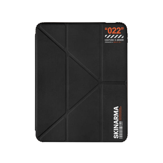 iPad Air 11 2024 Kılıf SkinArma 360 Tam Koruma Airbagli Arkası Şeffaf Standlı Shingoki Kılıf